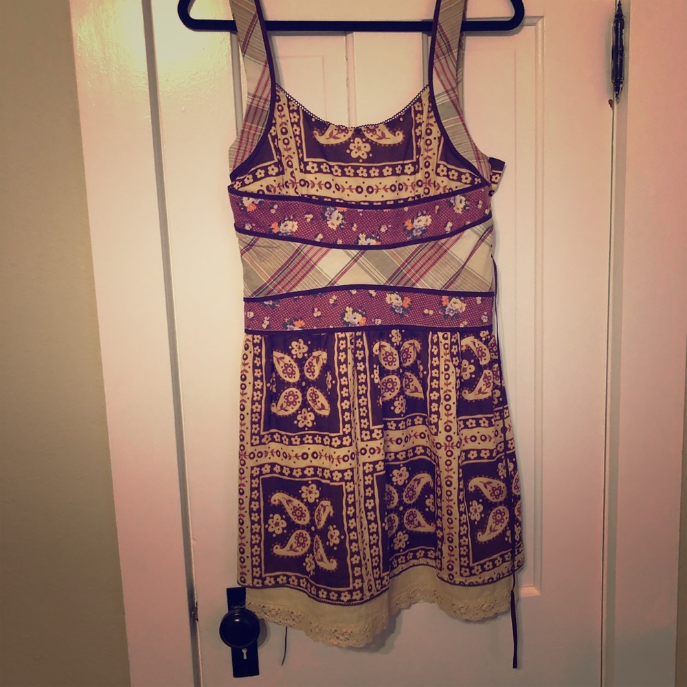 Free People quilted dress
